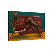 Loungin' Canvas Print