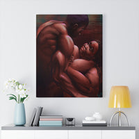 Hold Me Twice as Forever Canvas Print