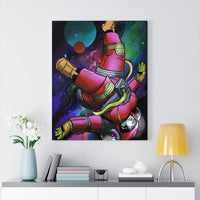 The Astronaut Canvas Print